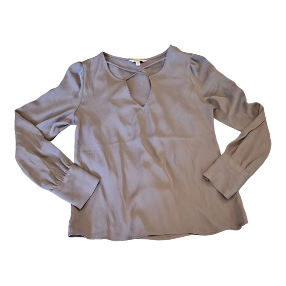 Express Small Gray Long Sleeve Shirt - Picture 1 of 7
